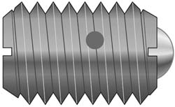 Vlier SBM10N Threaded Ball Plunger M10 x 1.5, 0.236" Ball Dia, 0.748" Body Length, 0.079" Max Ball Reach