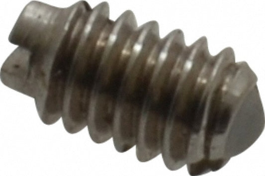 Vlier DSSB46 Threaded Ball Plunger 4-48, 0.062" Ball Dia, 0.187" Body Length, 0.02" Max Ball Reach