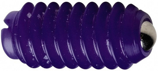Vlier NDL56 Threaded Ball Plunger 5/16-18, 0.156" Ball Dia, 0.578" Body Length, 0.039" Max Ball Reach