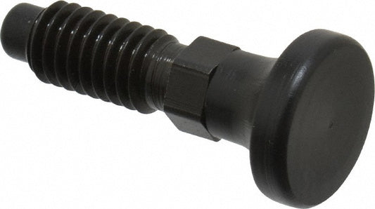 Vlier PRT375 3/8-16, 1/4" Max Plunger Diam, 0.25 Lb Init to 2 Lb Final End Force, Knob Handle Plunger