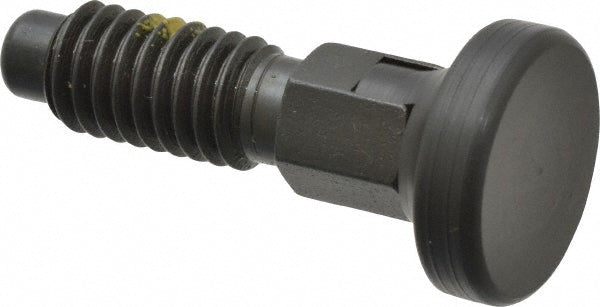 Vlier PRTL375P 3/8-16, 1/4" Max Plunger Diam, 0.25 Lb Init to 2 Lb Final End Force, Locking Knob Handle Plunger