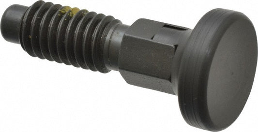 Vlier PRTL375P 3/8-16, 1/4" Max Plunger Diam, 0.25 Lb Init to 2 Lb Final End Force, Locking Knob Handle Plunger