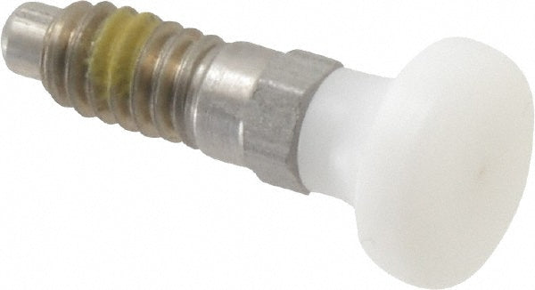 Vlier SPRT250P 1/4-20, 0.16" Max Plunger Diam, 0.12 Lb Init to 0.36 Lb Final End Force, Knob Handle Plunger