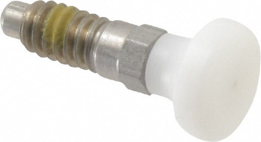 Vlier SPRT250P 1/4-20, 0.16" Max Plunger Diam, 0.12 Lb Init to 0.36 Lb Final End Force, Knob Handle Plunger