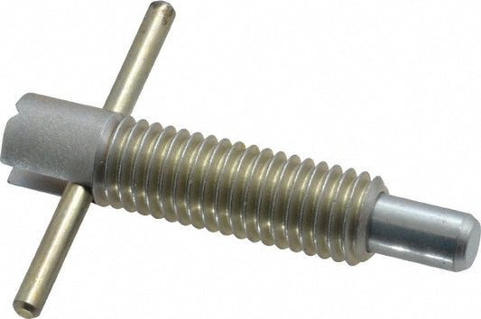 Vlier FRT500P 1/2-13 Thread, 2-1/2" Body Length, 1/2" Plunger Projection, 5/16" Plunger Diam, Steel, Locking T Handle Plunger