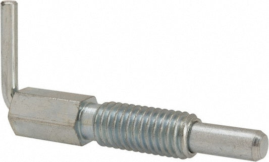 Vlier FRN500 1/2-13, 1.1" Thread Length, 0.31" Plunger Diam, 1 Lb Init to 5 Lb Final End Force, Steel L Handle Plunger