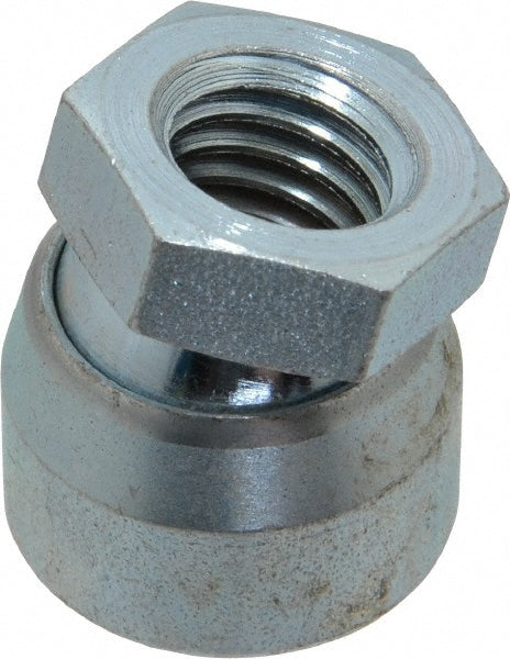 Vlier P306 1/2-13, 7/8" Pad Diam, Uncoated Bottom, Steel Toggle Pad