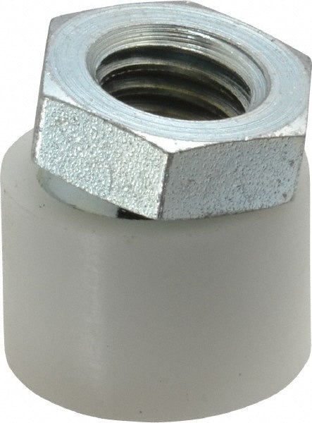 Vlier NP306 1/2-13, 7/8" Pad Diam, Uncoated Bottom, Steel Toggle Pad