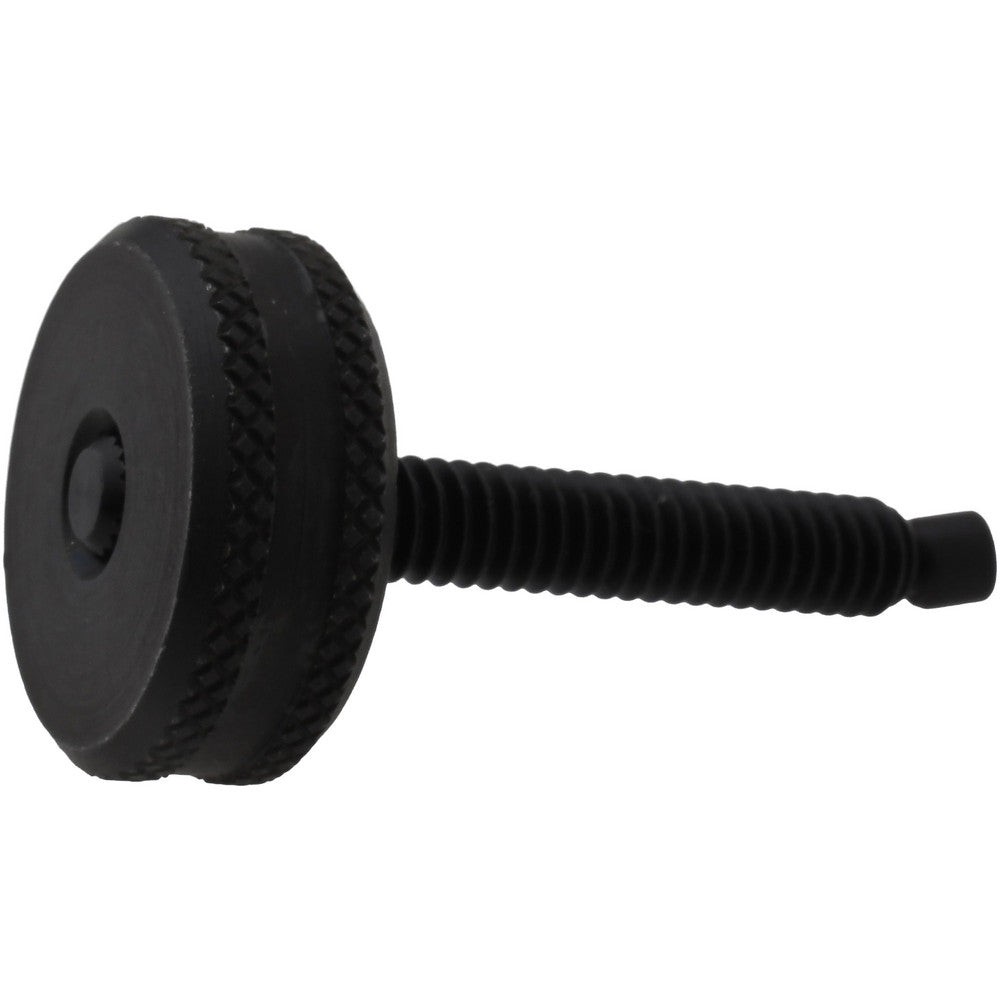 Vlier SCH329 Steel Thumb Screw 1/4-20, Knurled Head