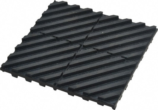 Barrymount 30005-4 4" Long x 4" Wide x 5/16" Thick, Neoprene, Machinery Leveling Pad & Mat
