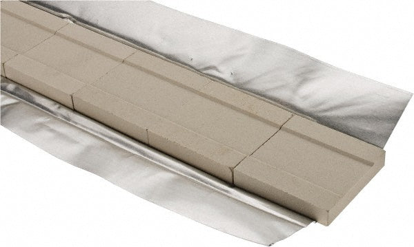Tweco 693000044 16 Packaging Feet per Box, 2 Inch Long, Grooved Ceramic Weld Backing