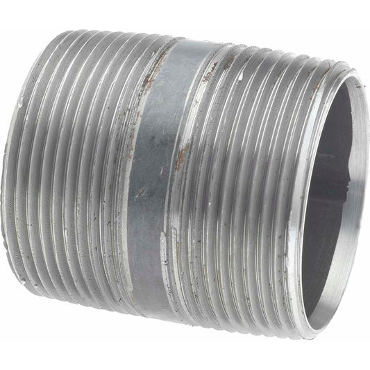 Value Collection NB08020 Black Pipe Nipple 1-1/2" Dia x 2" Long, Schedule 40