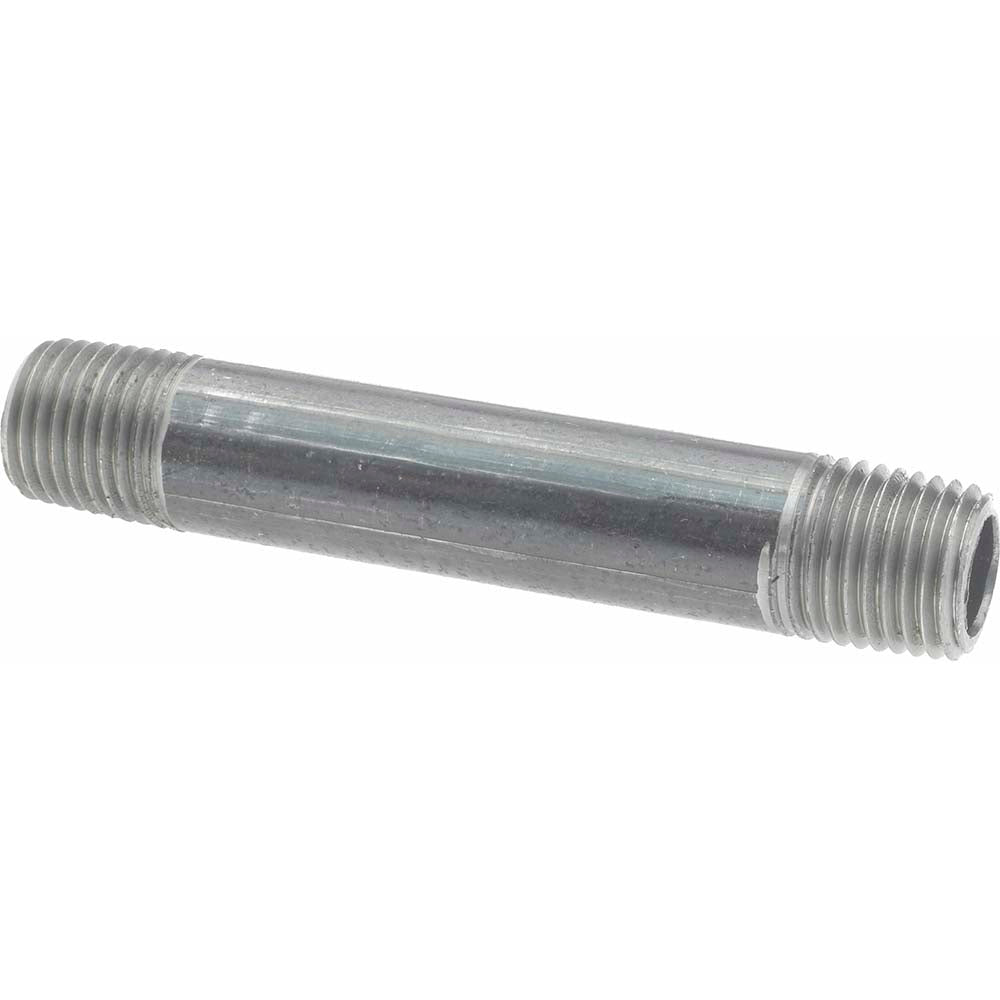Value Collection NB02030 Black Pipe Nipple 1/4" Dia x 3" Long, Schedule 40