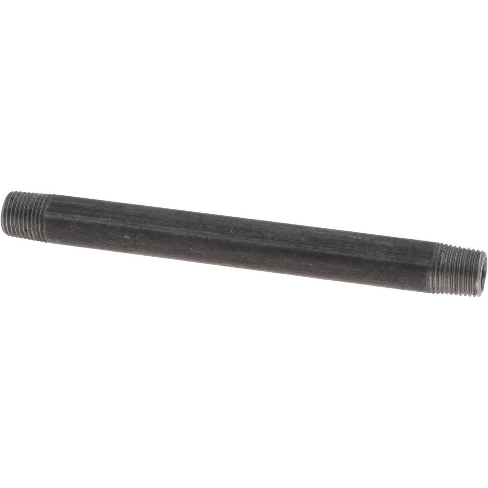 Value Collection NB01040 Black Pipe Nipple 1/8" Dia x 4" Long, Schedule 40