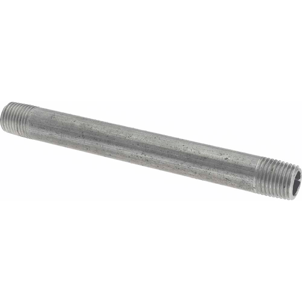 Value Collection NB02050 Black Pipe Nipple 1/4" Dia x 5" Long, Schedule 40