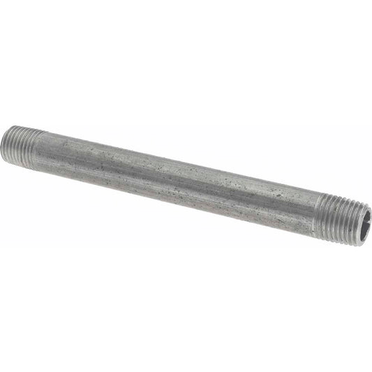 Value Collection NB02050 Black Pipe Nipple 1/4" Dia x 5" Long, Schedule 40