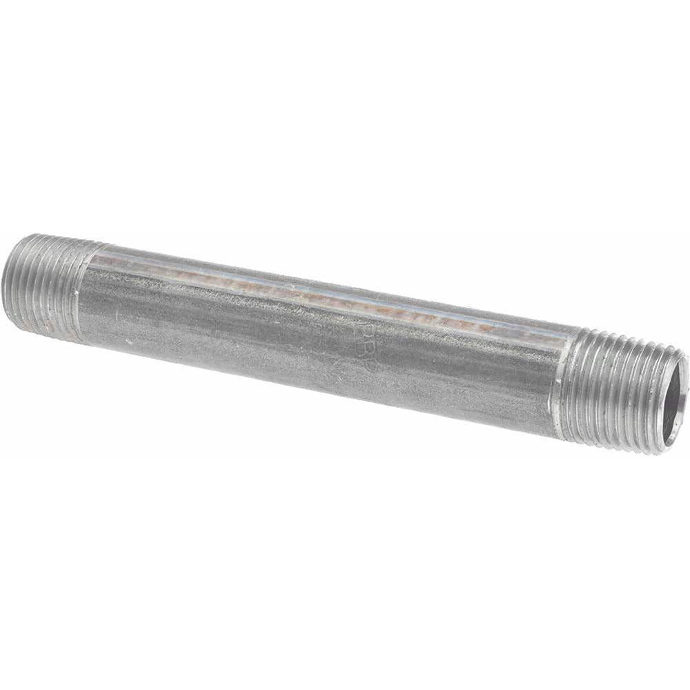 Value Collection NB04055 Black Pipe Nipple 1/2" Dia x 5-1/2" Long, Schedule 40