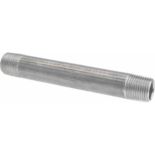 Value Collection NB04055 Black Pipe Nipple 1/2" Dia x 5-1/2" Long, Schedule 40
