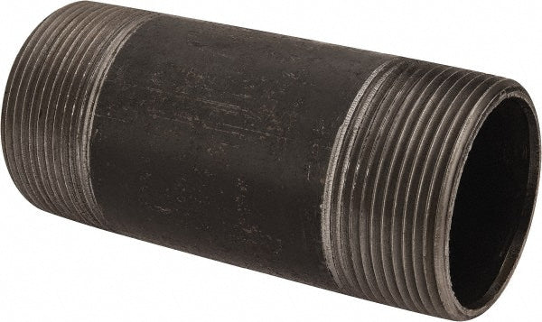 B&K Mueller 589-060BC Black Pipe Nipple 2-1/2" Dia x 6" Long, Schedule 40