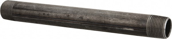 B&K Mueller 584-090HN Black Pipe Nipple 3/4" Dia x 9" Long, Schedule 40