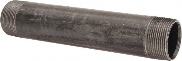 B&K Mueller 587-090HC Black Pipe Nipple 1-1/2" Dia x 9" Long, Schedule 40