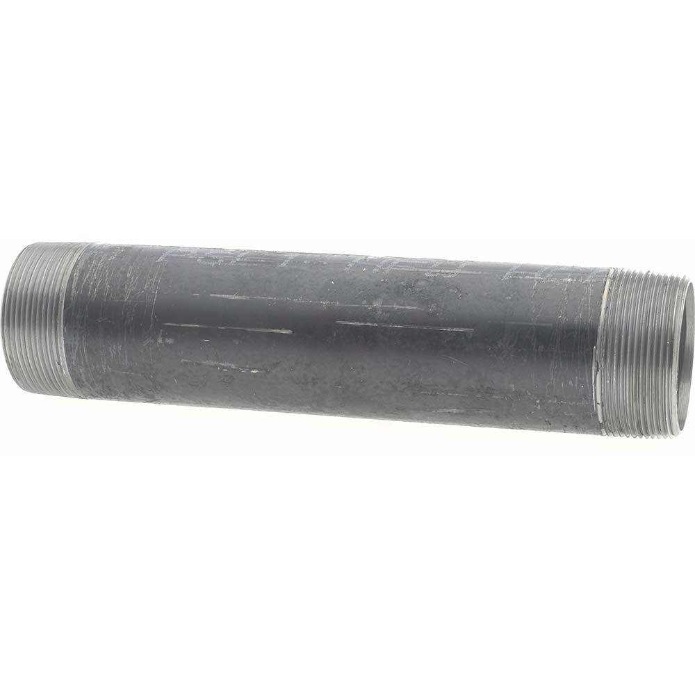 B&K Mueller 588-100HC Black Pipe Nipple 2" Dia x 10" Long, Schedule 40