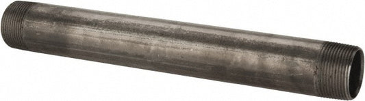 B&K Mueller 586-120HP Black Pipe Nipple 1-1/4" Dia x 12" Long, Schedule 40
