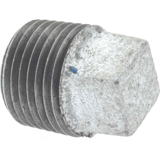 B&K Mueller 511-803HN Malleable Iron Pipe Square Plug 1/2" Fitting