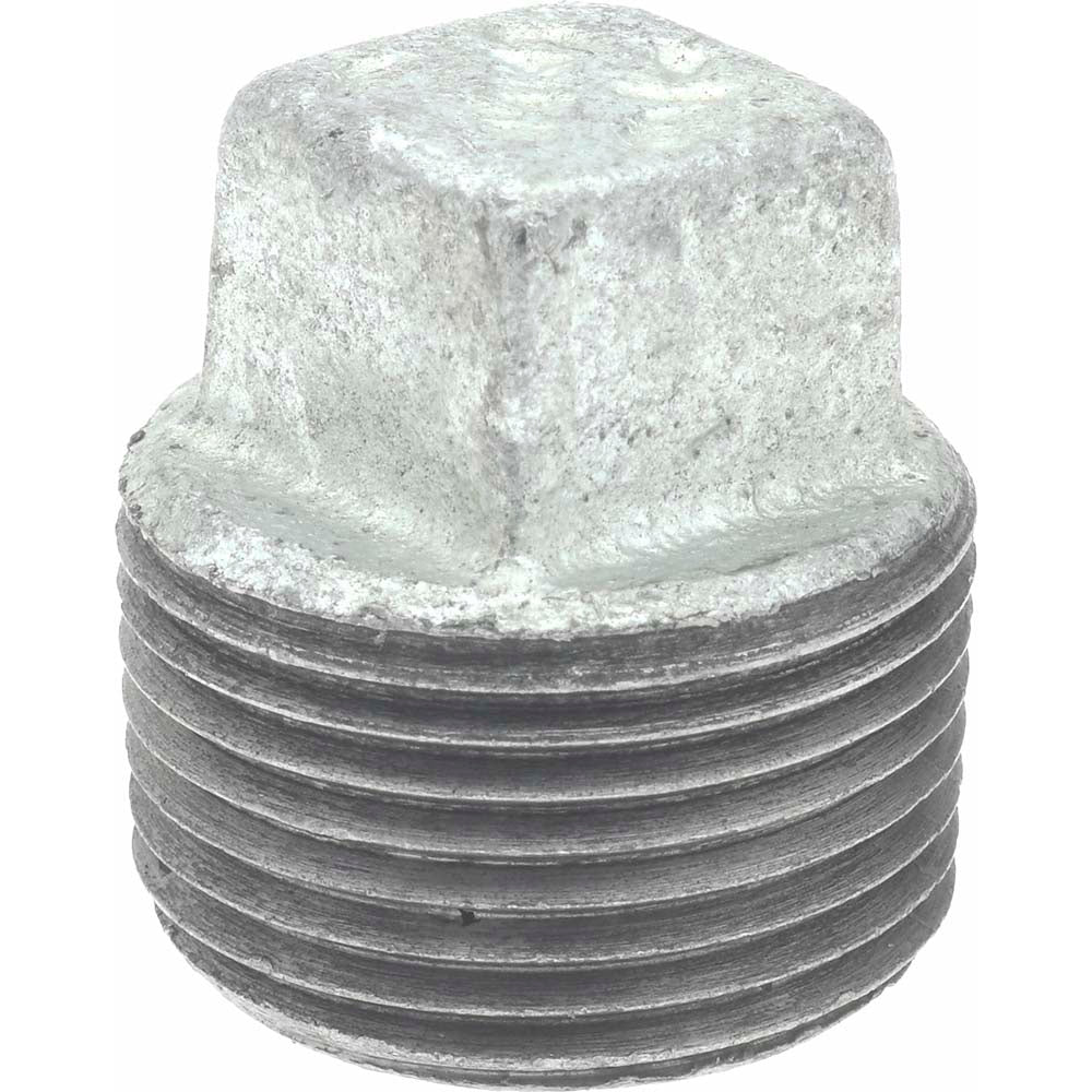 B&K Mueller 511-804HP Malleable Iron Pipe Square Plug 3/4" Fitting