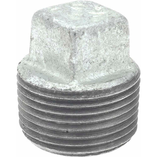B&K Mueller 511-804HP Malleable Iron Pipe Square Plug 3/4" Fitting