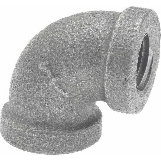 Value Collection B-L9002 Black 90 deg Elbow 1/4", Threaded