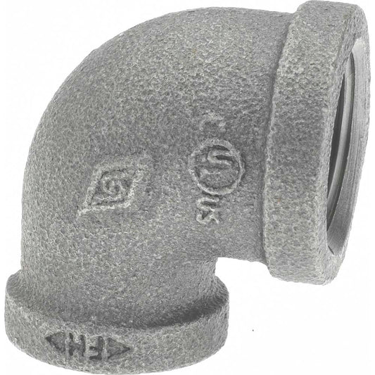 B&K Mueller 520-143HN Black 90 &deg Reducing Elbow 3/4 x 1/2", Threaded