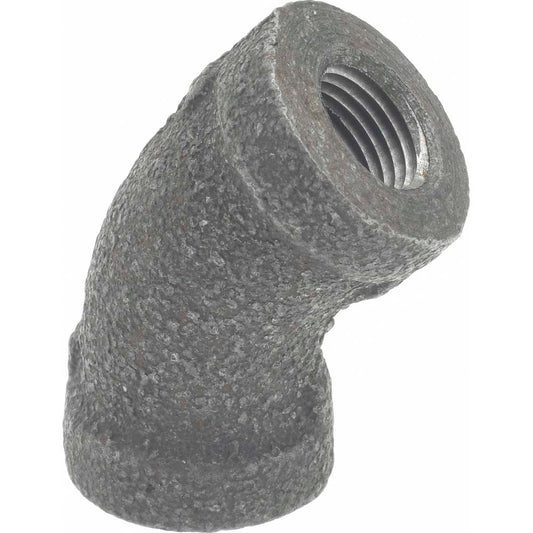 B&K Mueller 520-200HC Black 45 &deg Elbow 1/8", Threaded