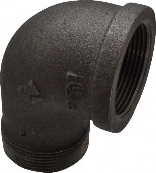 Value Collection MSC-62148846 Black 90 deg Street Elbow 1-1/2", Threaded