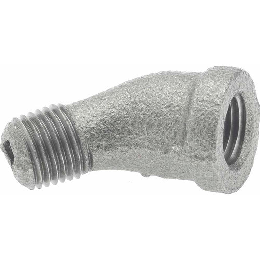 B&K Mueller 520-501HC Black 45 &deg Street Elbow 1/4", Threaded