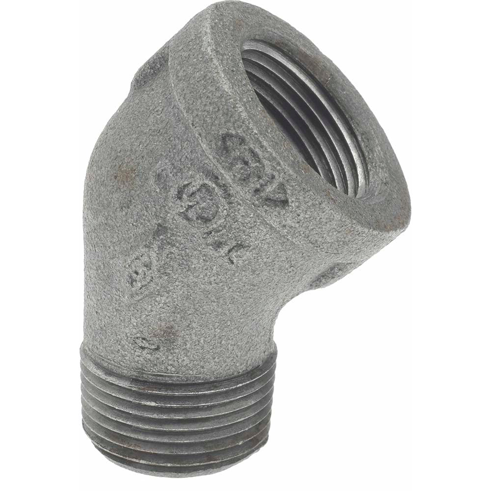 B&K Mueller 520-504HN Black 45 &deg Street Elbow 3/4", Threaded