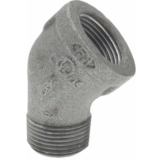B&K Mueller 520-504HN Black 45 &deg Street Elbow 3/4", Threaded