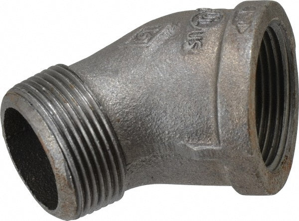 B&K Mueller 520-506HC Black 45 &deg Street Elbow 1-1/4", Threaded