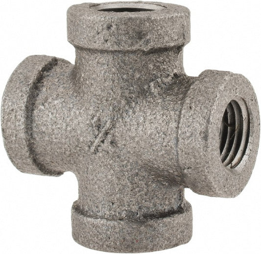 B&K Mueller 521-001 Black Cross 1/4", Threaded