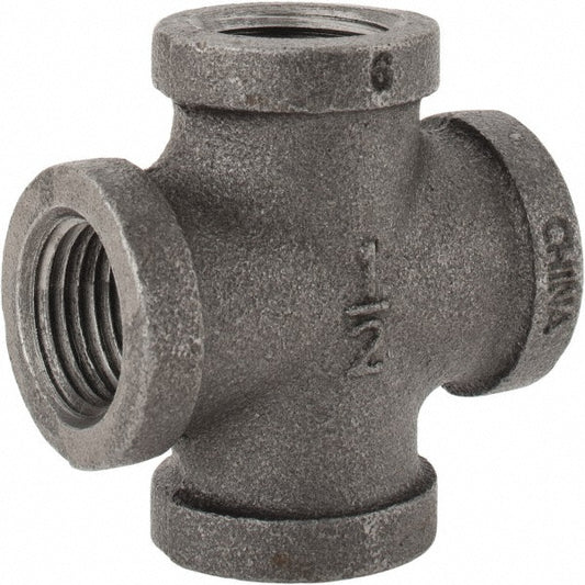 B&K Mueller 521-003HC Black Cross 1/2", Threaded