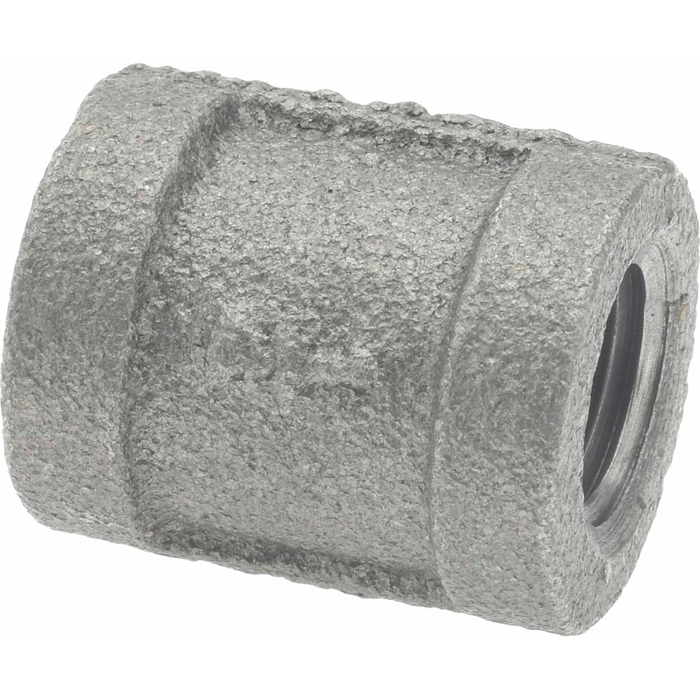 Value Collection B-CPL02 Black Coupling 1/4", Malleable Iron