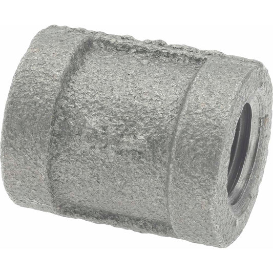 Value Collection B-CPL02 Black Coupling 1/4", Malleable Iron