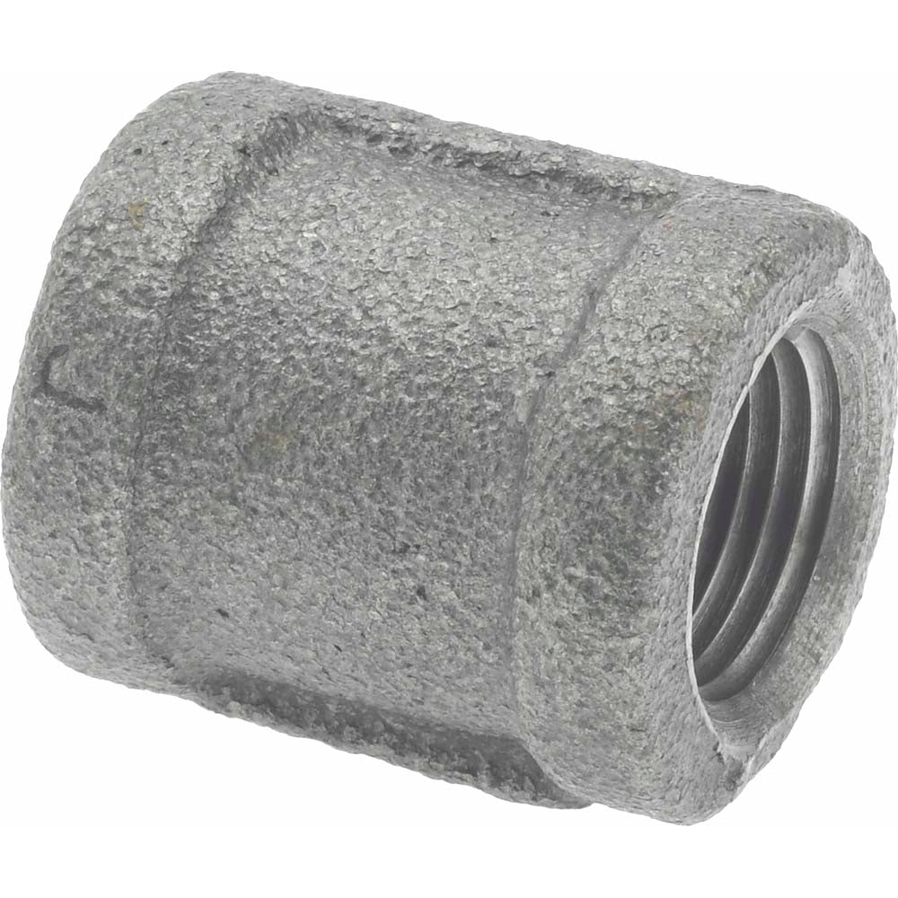 Value Collection B-CPL03 Black Coupling 3/8", Malleable Iron