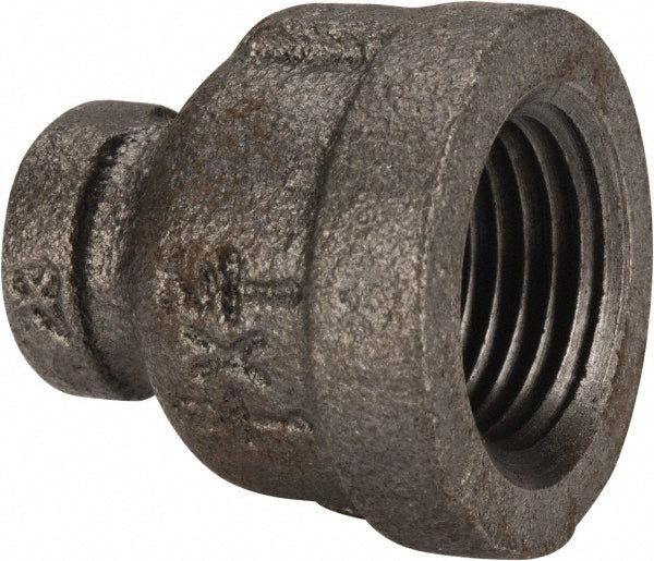 B&K Mueller 521-330HC Black Reducing Coupling 1/2 x 1/8", Threaded