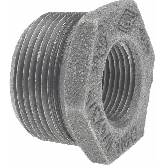 B&K Mueller 521-964HN Black Bushing 1-1/4 x 3/4", Threaded