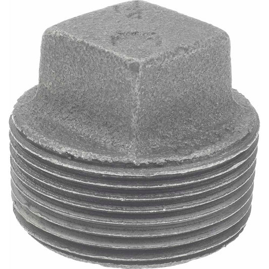 B&K Mueller 521-806HN Black Square Plug 1-1/4", Threaded