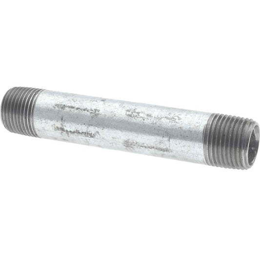 Value Collection NG03035 Galvanized Pipe Nipple 3/8", 3-1/2" Long, Schedule 40, Steel