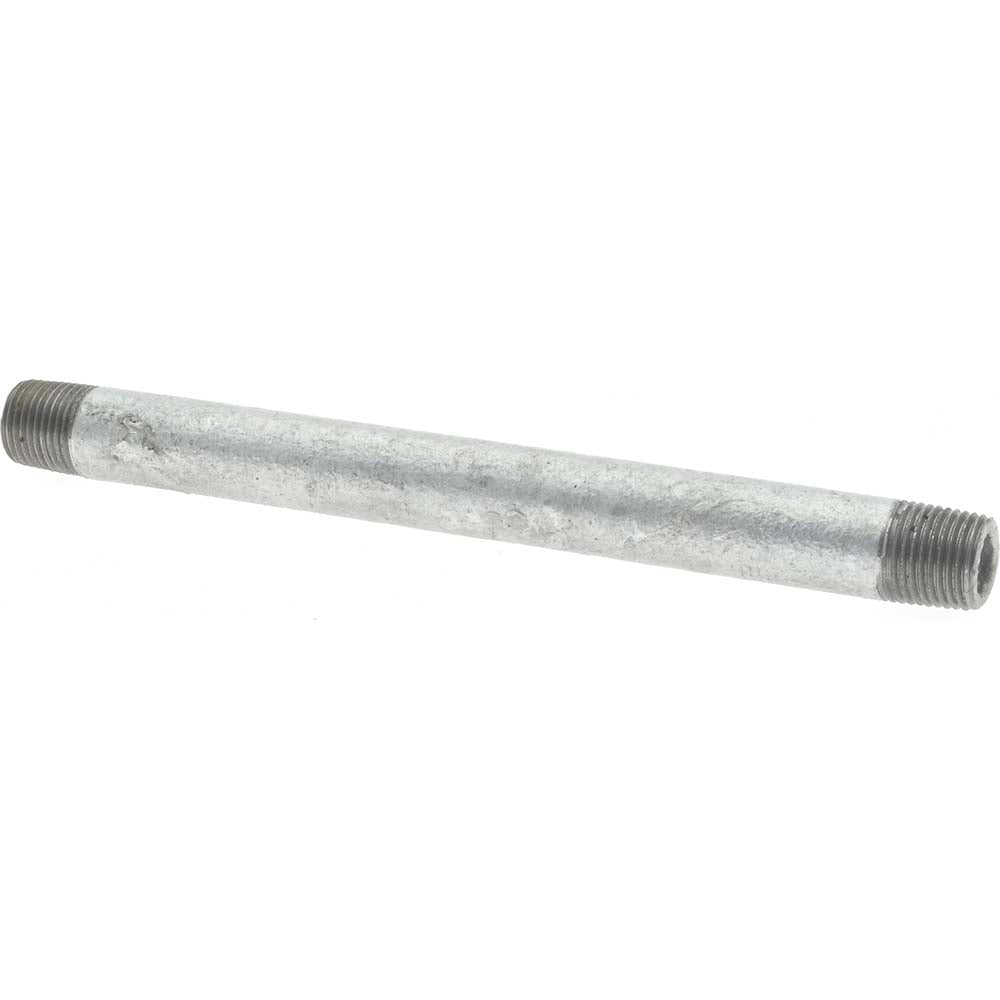 Value Collection NG01045 Galvanized Pipe Nipple 1/8", 4-1/2" Long, Schedule 40, Steel