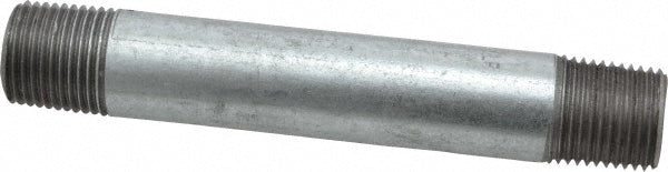 B&K Mueller 563-050HN Galvanized Pipe Nipple 1/2", 5" Long, Schedule 40, Steel