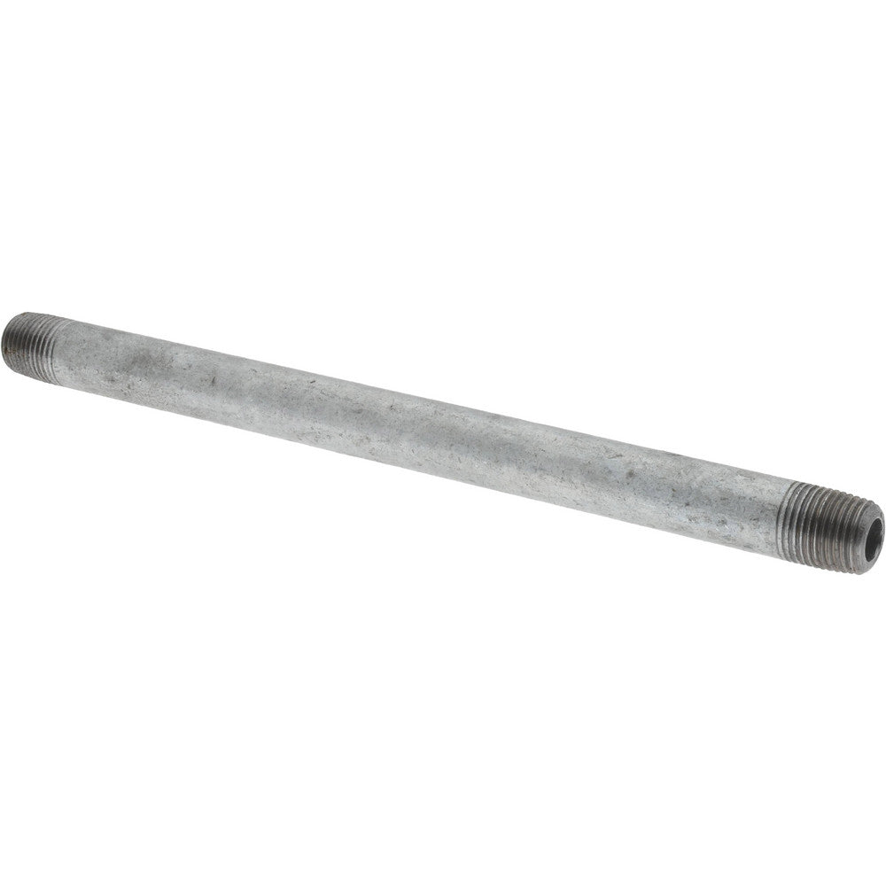 Value Collection NG01055 Galvanized Pipe Nipple 1/8", 5-1/2" Long, Schedule 40, Steel